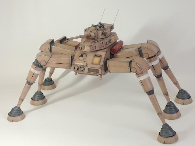 TINAMI - ［モデル］デザートガンナー (1/48 スクラッチビルド)