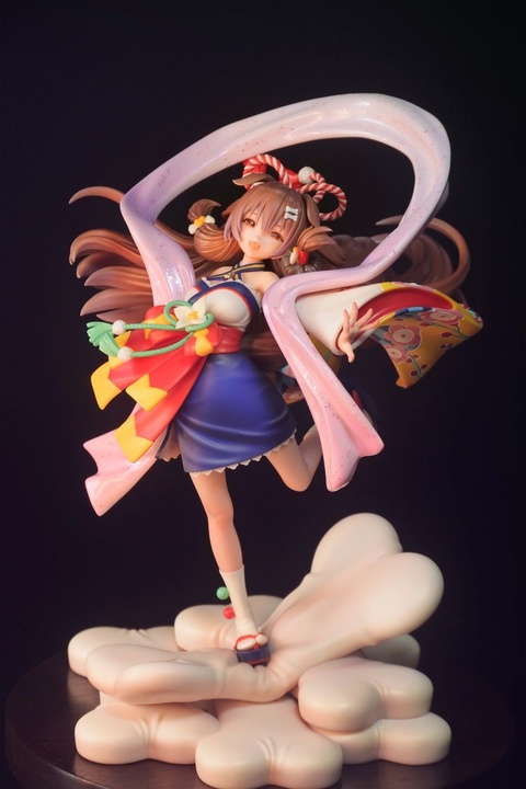 ホロライブ　レジンキャストキット左手工房 ボブズキ 戌神ころね 新年服Ver. TINAMI - ［モデル］左手工房WF2023W出品作その②「戌神ころね
