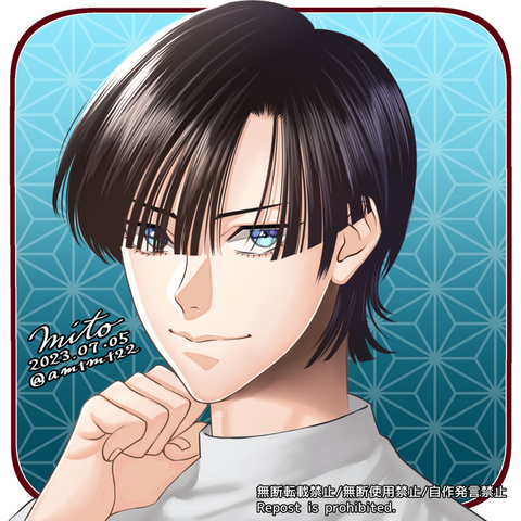 レッドブルー 羽鶴結雅 缶バッジ レッドブルー 羽鶴結雅 缶バッジ レッドブルー 羽鶴結雅 缶バッジ