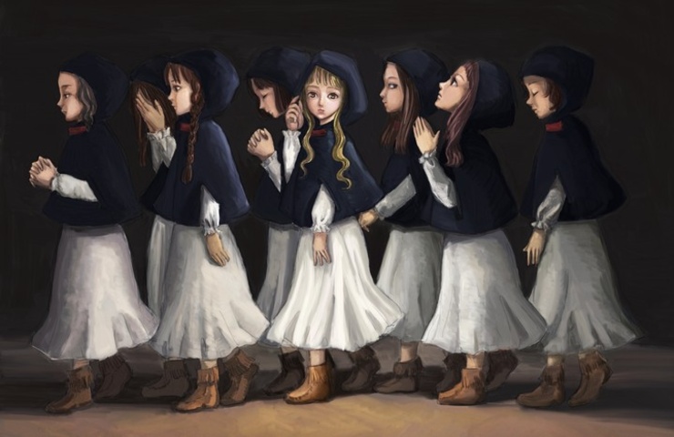 TINAMI - [イラスト]葬列