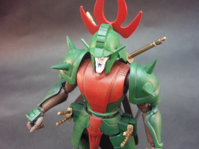 センチネルストア限定＞鎧伝サムライトルーパー 超弾可動 毒魔将 那唖挫（