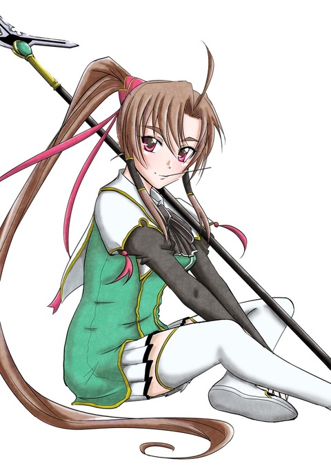 yellow doll 【手描きイラスト 205】ファンアート原画 中色紙「魔法は