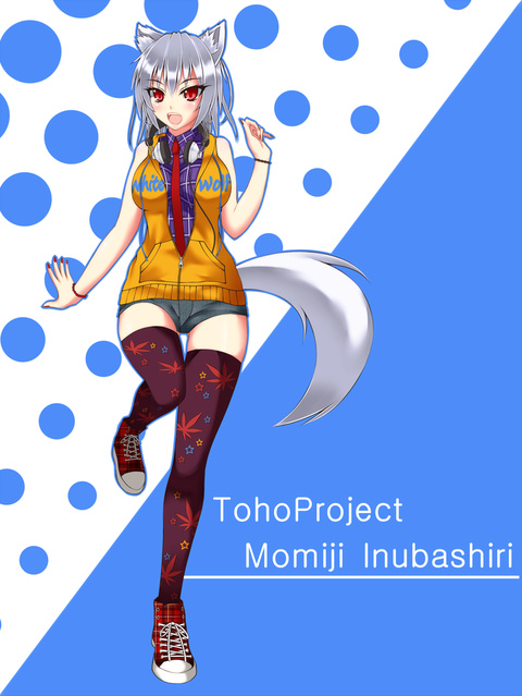 TINAMI - ［イラスト］東方私服シリーズ⑥ 犬走椛