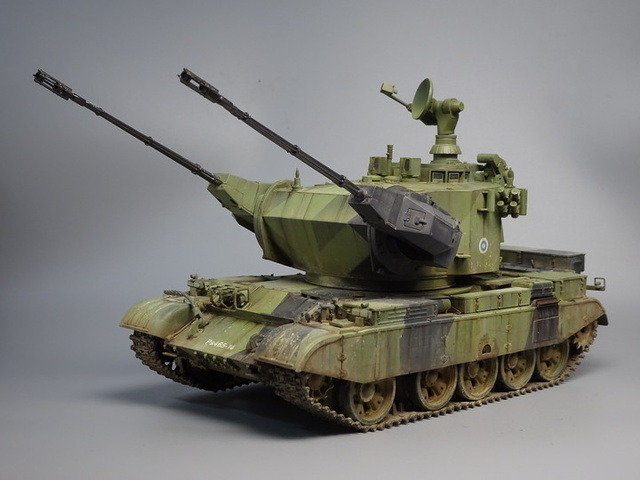 未組立1/35 マークスマン対空戦車 Itpsv90 marksmanSPAAG TINAMI - ［モデル］TAKOM 1/35 ItPsv 90 Marksman SPAAG