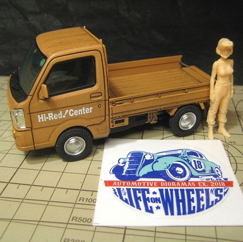 TINAMI - ［モデル］□トミーテック1/35スズキ キャリイ・1台目