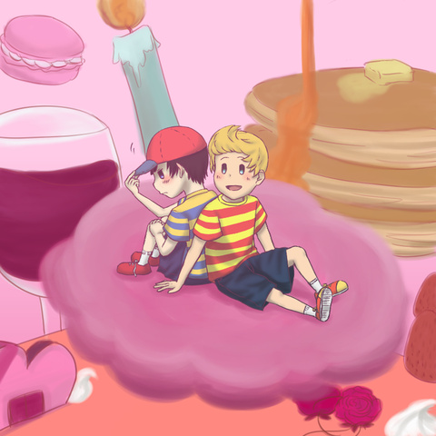Tinami イラスト ネスとリュカ